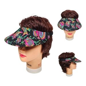 No Headache Golfing Visor Women’s One Size Sea Fish Fishes Sporty Beach Pool Sun